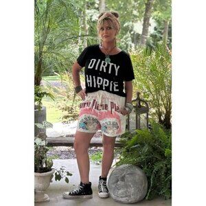 Jaded Gypsy Local Fair Shorts NEW